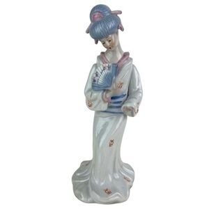 Lenwile Ardalt Geisha Girl Porcelain Figurine Handmade